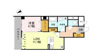 パラストKSの物件間取画像